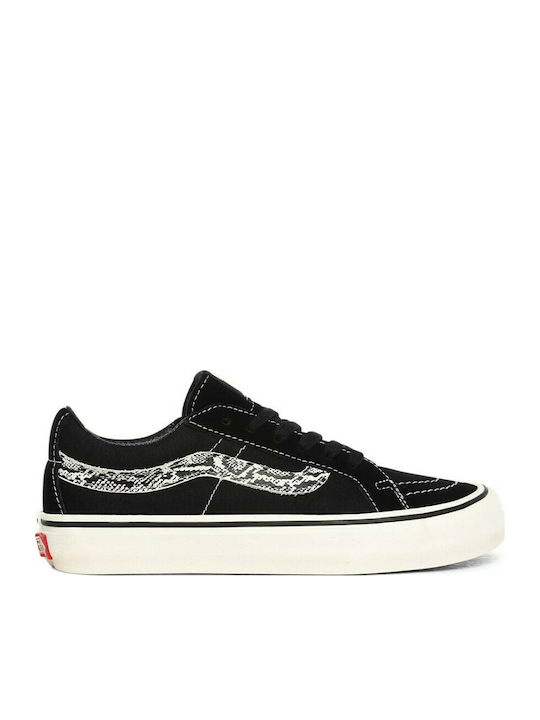 Vans Sk8-Low Reissue SF Wohnung Sneakers Schwarz