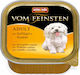 Animonda Vom Feinsten Wet Dog Food Tray with Po...