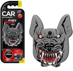 Aroma Car Car Air Freshener Tab Pendand Angry Dogs New Car 10.5gr