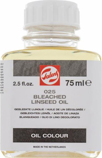 Royal Talens 025 Bleached Linseed Oil Διαλυτικό Ζωγραφικής 75ml 2τμχ