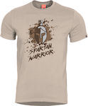 Pentagon Ageron "Spartan Warrior" T-shirt Khaki in Braun Farbe K09012-SW-04