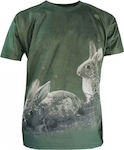 Benisport T-shirt Hare in Khaki color 461