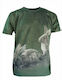 Benisport T-Shirt Χακί Λαγός