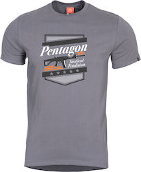 Pentagon Ageron T-shirt Wolf in Gray color