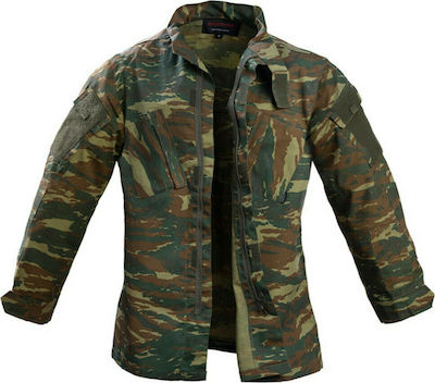 Survivors Military Jacket Greek Camouflage Χιτώνιο ACU Ελληνικής Παραλλαγής Khaki