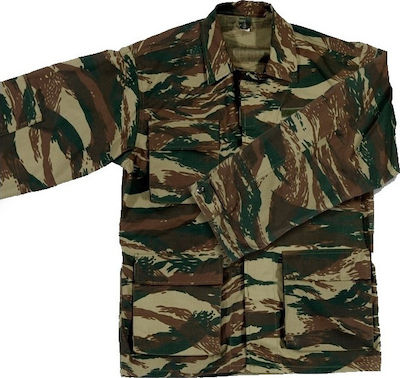 Ergo Jachetă Militară Camuflaj grecesc Jachetă Varianta Greacă Kaki 5201-340