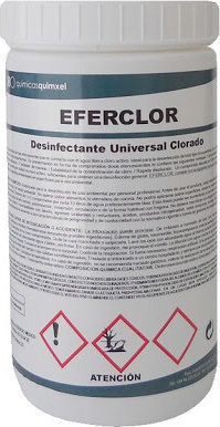 Quimxel Professionell Eferclor Bleichtabletten 120 Registerkarten