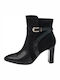 Tamaris Women's Ankle Boots with High Heel Black