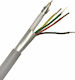 Eurolamp Connection Cable for CCTV Systems RG59 Cross Section 2x0.50mm Video & Audio White 147-13141