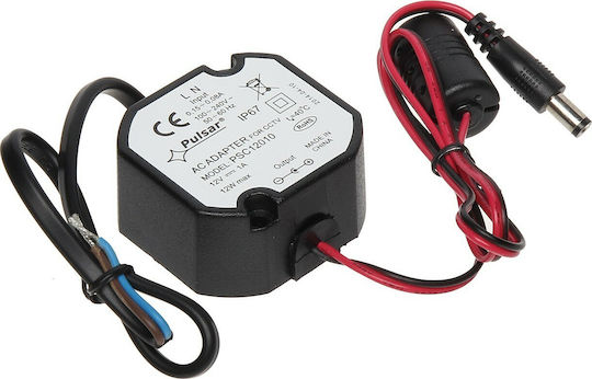 Pulsar Power Supply for CCTV Systems 90-264 VAC out 12VDC/1A PSC12010