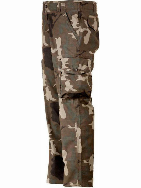Toxotis Active Wear Militärhose Lang Variante Khaki