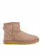 Ugg Australia Classic Mini II Suede Γυναικεία Μποτάκια με Γούνα Caribou