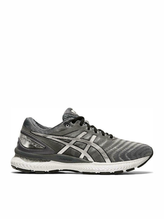 ASICS Gel-Nimbus 22 Platinum Ανδρικά Αθλητικά Παπούτσια Running Carrier Grey / Pure Silver
