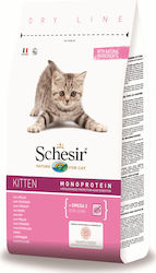 Schesir Monoprotein Kitten Dry Food for Juvenile Cats with Chicken Chicken 0.4kg