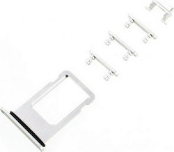 Sim-Kartenhalterung Silber iPhone 8 Sim-Kartenhalterung Silber iPhone 8