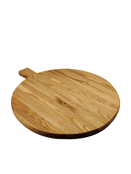 Rozos Pizza-Servierplatte mit Griff Hölzernes 30x30cm 1Stück