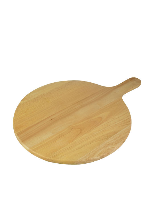 Rozos Pizza-Servierplatte mit Griff Hölzernes 36x36cm 1Stück
