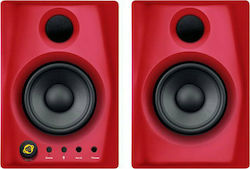 Monkey Banana Gibbon Air Studio Active Speaker 2 No of Drivers with Bluetooth 30W Red (Pair)