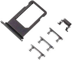 Υποδοχή κάρτας SIM Side Button Μαύρο για iPhone 8 Plus Υποδοχή κάρτας SIM Side Button Μαύρο για iPhone 8 Plus