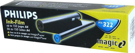 Philips PFA 322 Compatible Ribbon Ink Cartridge for Philips Schwarz 150 1Stück