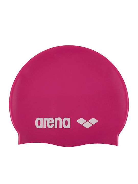 Arena Silicone Adults Swimming Cap Pink