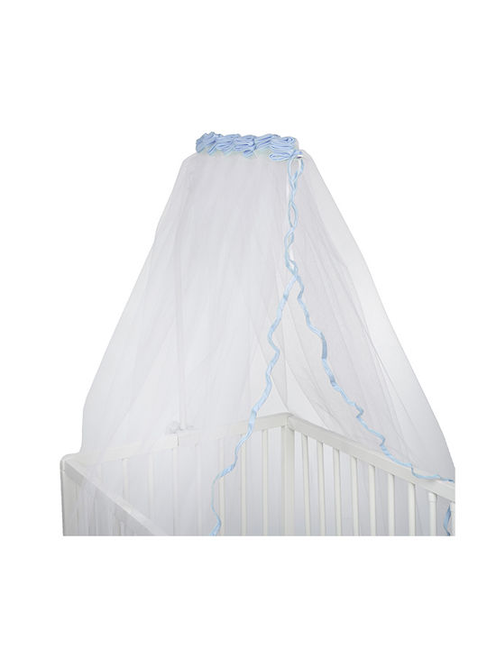 Mother Baby Baby Κούνιας Mosquito Net Light Blue