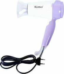 Kemei KM-6823 Reisehaartrockner 1200W KM-6823 Purple