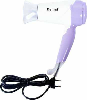 Kemei KM-6823 Travel Hair Dryer 1200W