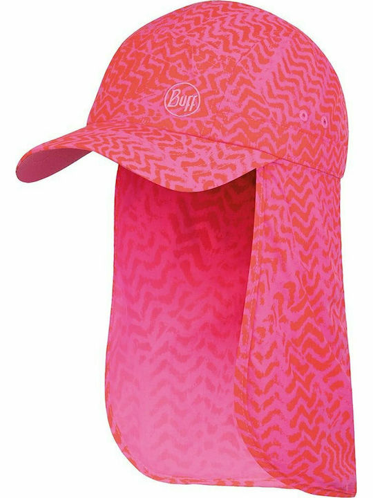 Buff Kids' Jockey Bimini Cap Fuchsia Buff Kids' Jockey Bimini Cap Fuchsia