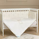 Funna Baby Σετ Κούνιας Luna Elegant Μπεζ 3τμχ