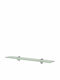 vidaXL An der Wand montiert Badezimmerregal Glas 60x10x0.8cm Transparent
