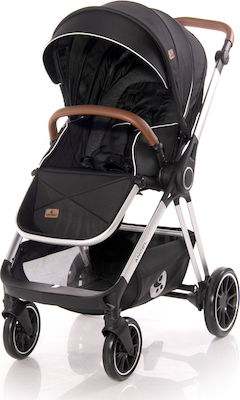 Lorelli Angel 3 in 1 Adjustable 3 in 1 Baby Stroller Suitable for Newborn Black