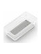 Kis Sistemo 2 Plastic Cutie de Depozitare Transparent 15x7.5x5cm 1buc