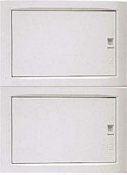 Eurolamp Walled 12-Elements Fuse Box with 2 Rows W369xH500xD102mm 151-31011