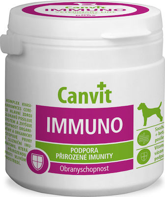 Canvit Immuno Tablets for Dogs Συμπλήρωμα Διατροφής 100 Δισκία 100gr 100 tabs