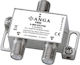 Anga PS02 Splitter Satellite 2 outputs (5 - 2400 MHz) with F plug and DC pass 271-192