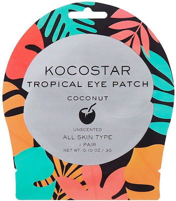 Kocostar Tropical Eye Patch Mască de Ochi pentru Strălucire / Consolidare 3gr