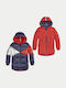 Kids' Casual Jacket Long with Hood Multicolour