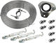 Televes Mounting Kit for Mast Ø45mm Αξεσουάρ Δορυφορικής Λήψης 12-09-0006 4361