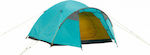 Grand Canyon Campingzelt Iglu Blau 4 Jahreszeiten für 2 Personen 280x165x115cm