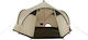 Grand Canyon Black Knob 10 Cort De Camping Tip Teepee Bej 4 Anotimpuri Pentru 8 Persoane 510x450x250cm