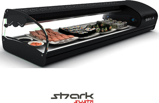 Sayl Barcelona Vitrină de Răcire De Masă cu Capacitate 6x1/3 GN 143.8x39.5x27cm Shark Sushi