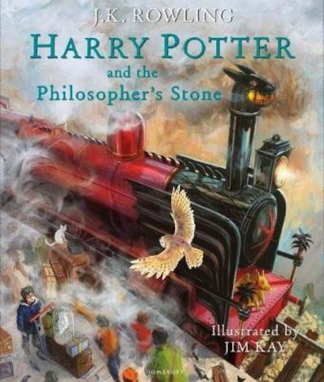 HARRY POTTER AND THE PHILOSOPHER'S STONE ILLUSTRATED Ed. HC