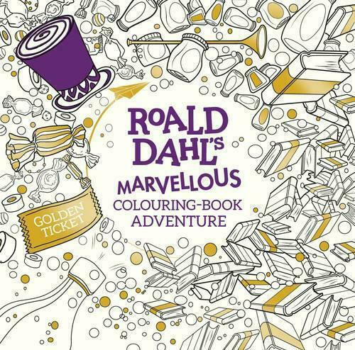 Anti-Stress Colouring Book ROALD DAHL'S MARVELLOUS COLOURING-BOOK ADVENTURE (COLOURING BOOKS) Paperback
