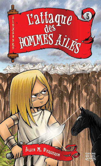 ALEXANDRE-L'ATTAQUE DES HOMMES AILES TOME 5 BROCHE