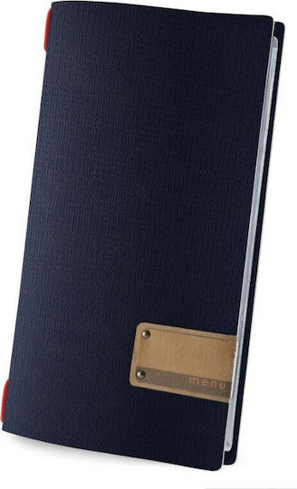 DAG Style Menu Holder in Blue Color 4RE Glossy