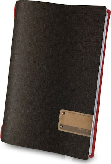 DAG Style Държач за менюта в цвят Червен A4 Glossy