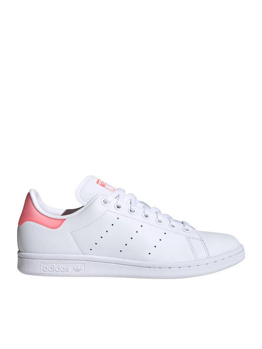 Stan Smith Damen Sneakers Cloud White / Signal Pink / Coral
