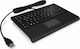 KeySonic ACK-3410 Πληκτρολόγιο με Touchpad Αγγλικό US