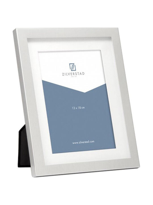 Zilverstad Photo Frame Metallic 13x18cm with White Frame